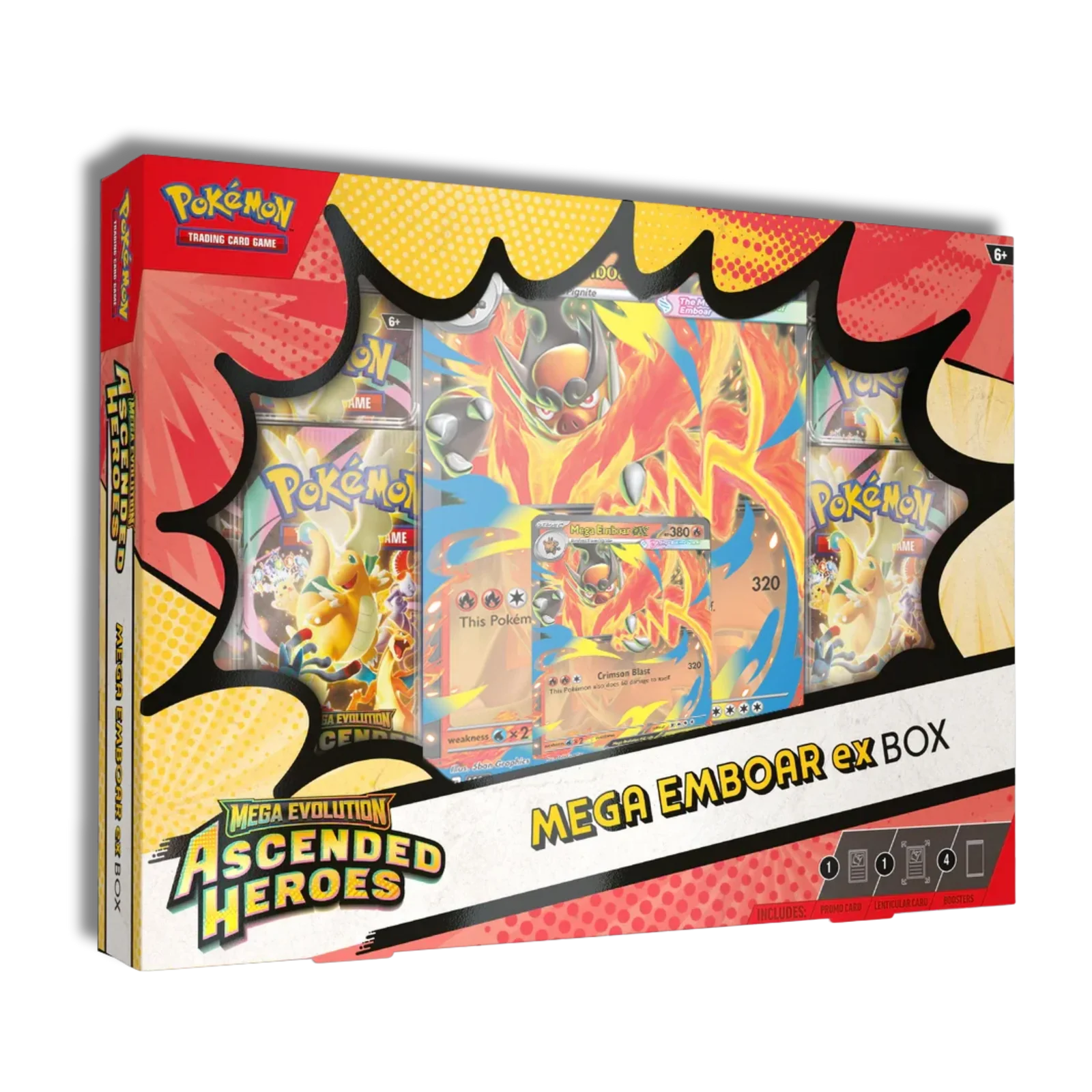 CAJA MEGA EX BOX HÉROES ASCENDENTES - ESPAÑOL