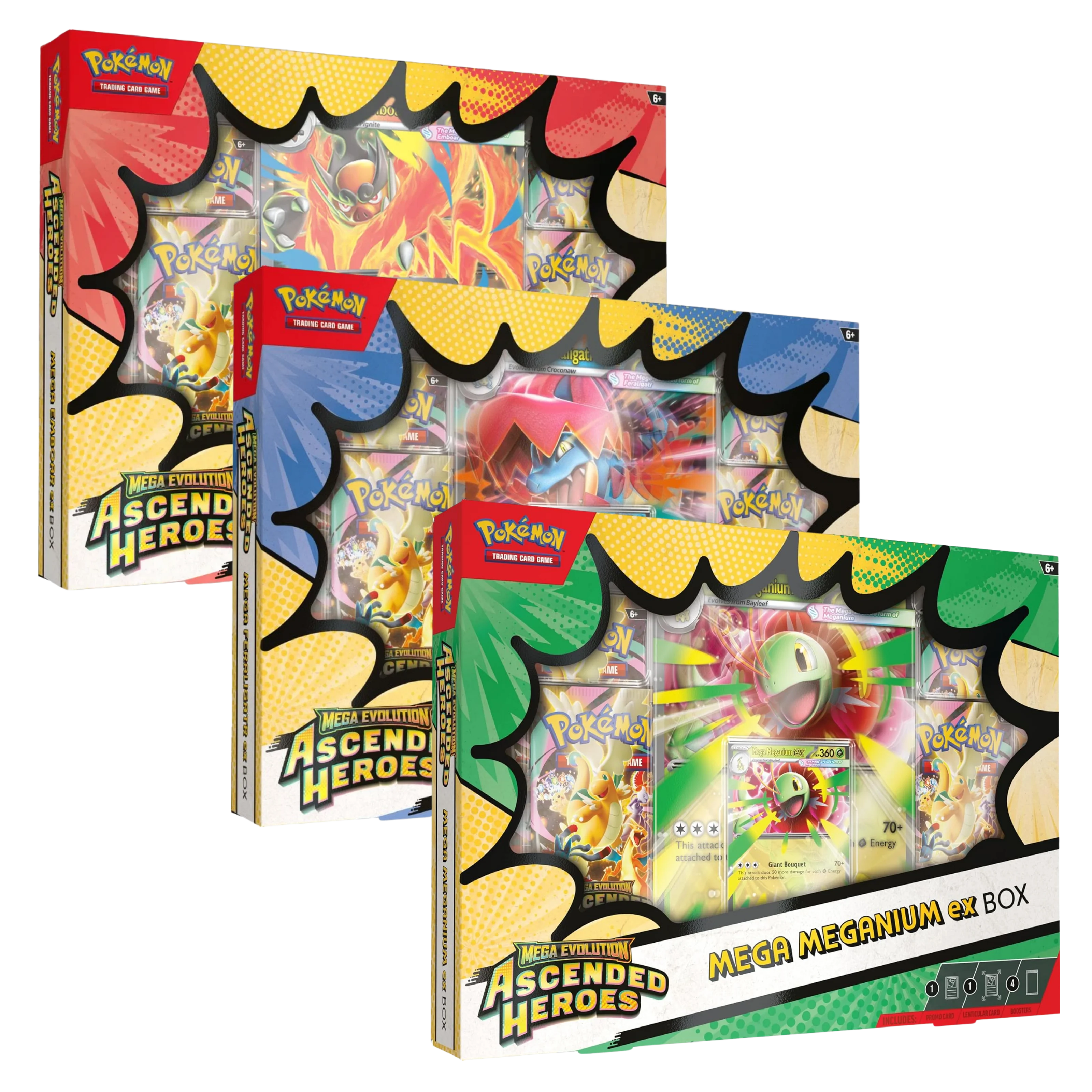 CAJA MEGA EX BOX HÉROES ASCENDENTES - ESPAÑOL