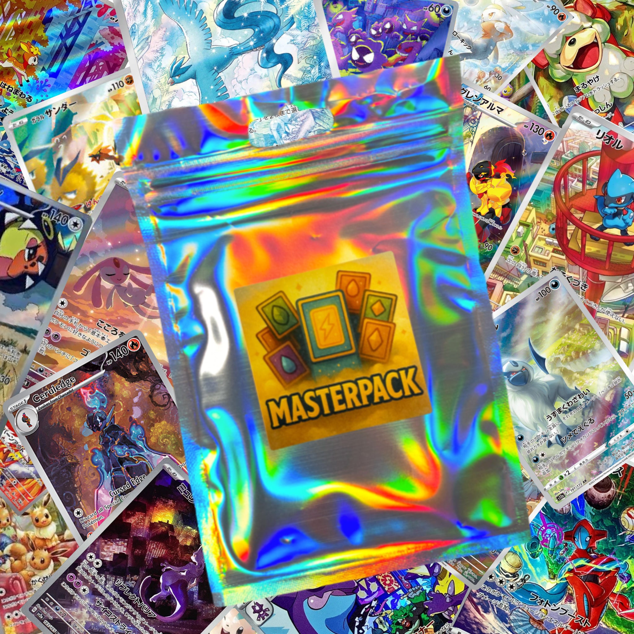 MASTER PACK (5 CARTAS AR) - JAPONÉS