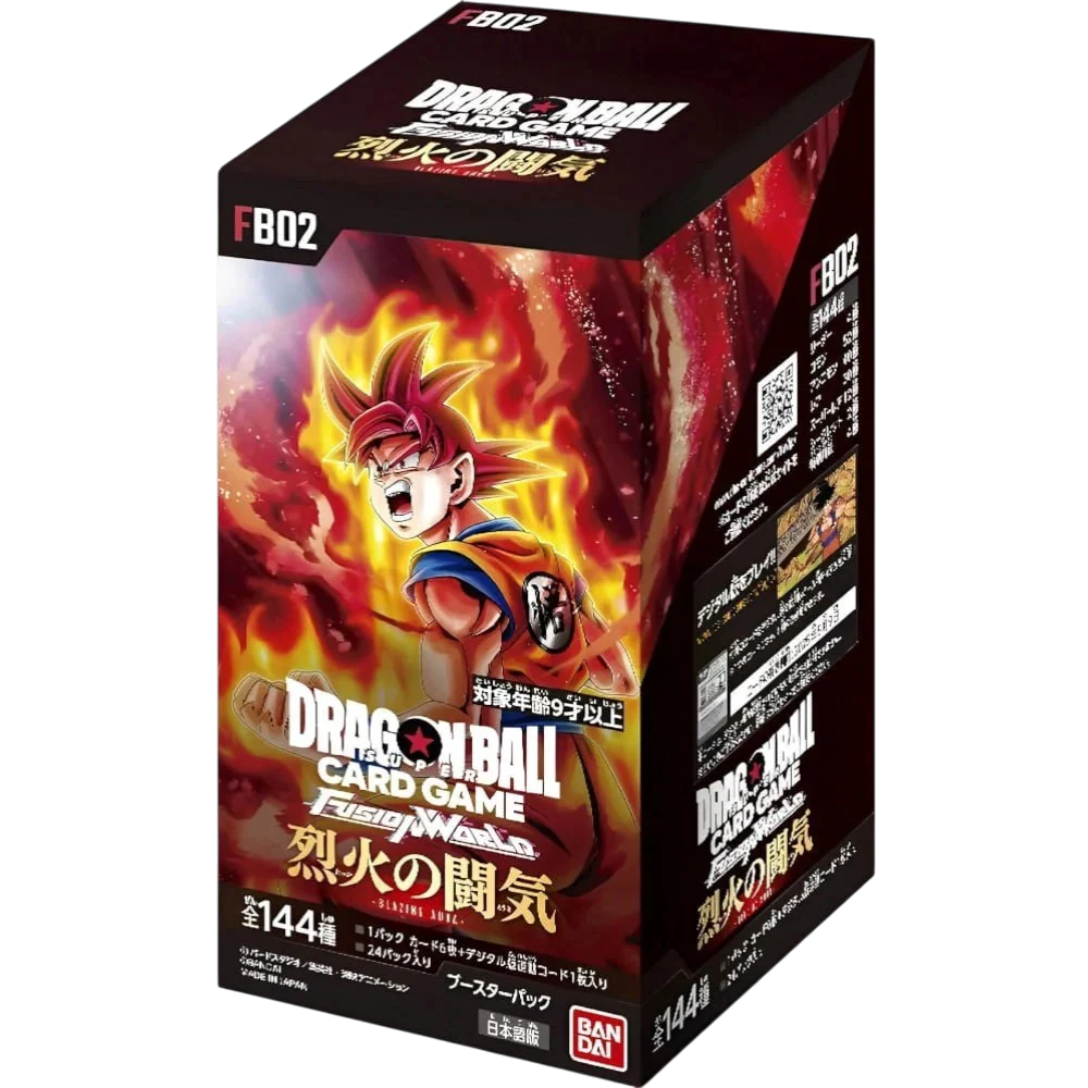 DRAGON BALL FUSION WORLD FB02 BLAZING AURA